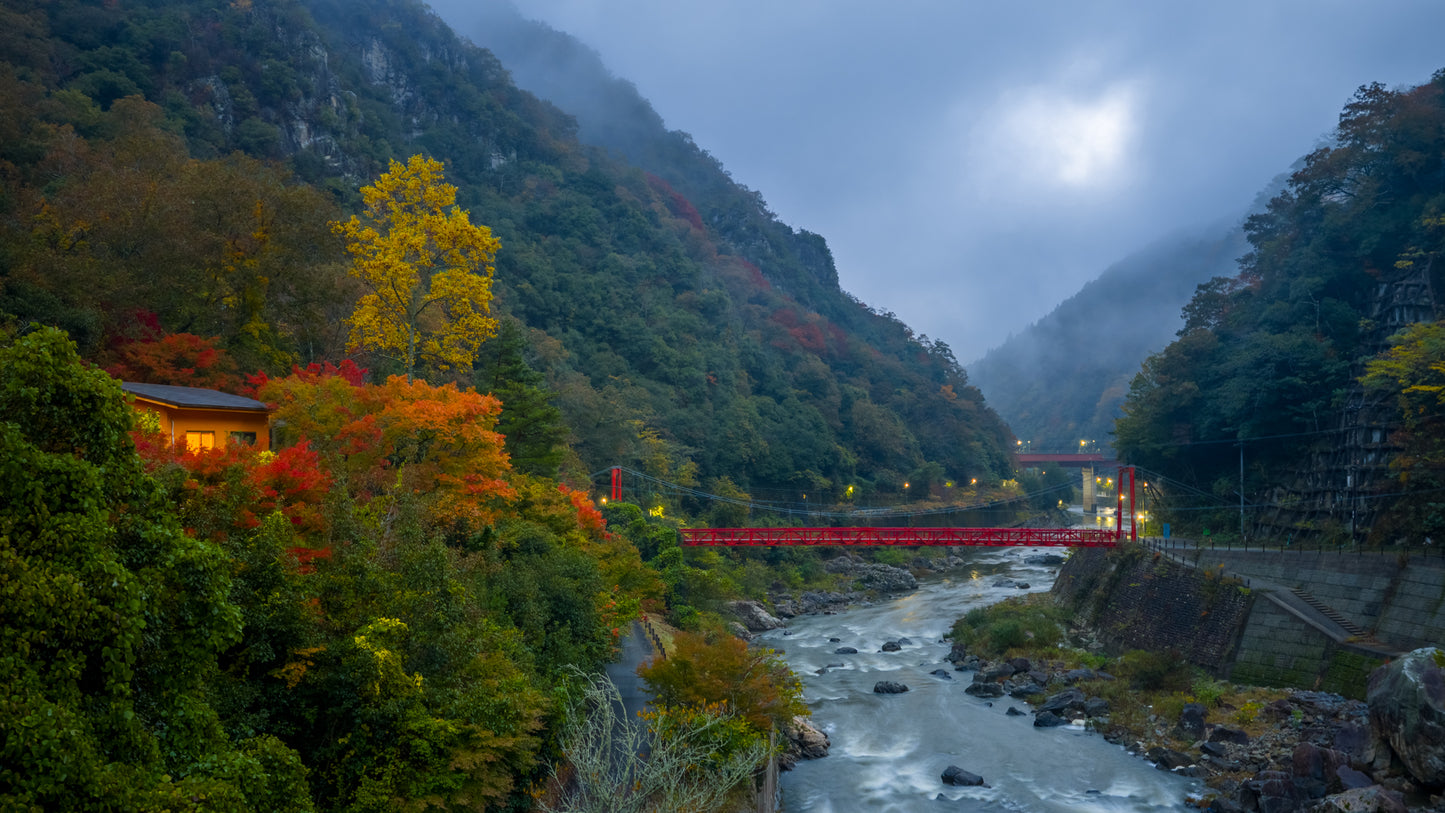 Early Autumn on Takedao River