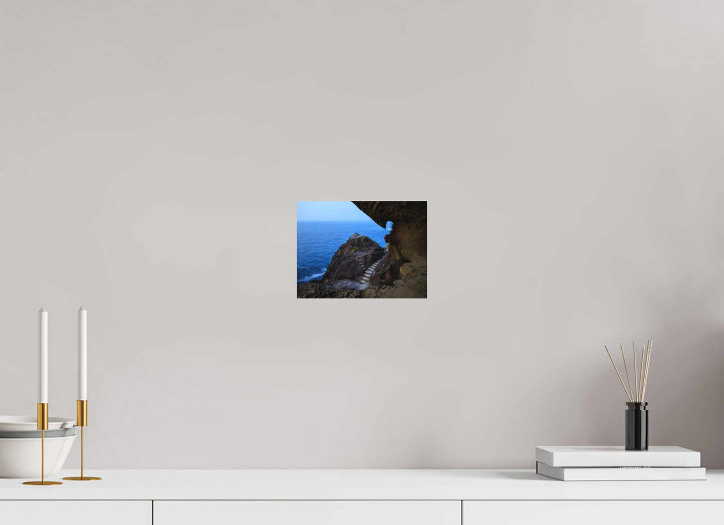 Dawn at Onigajo Cliffs