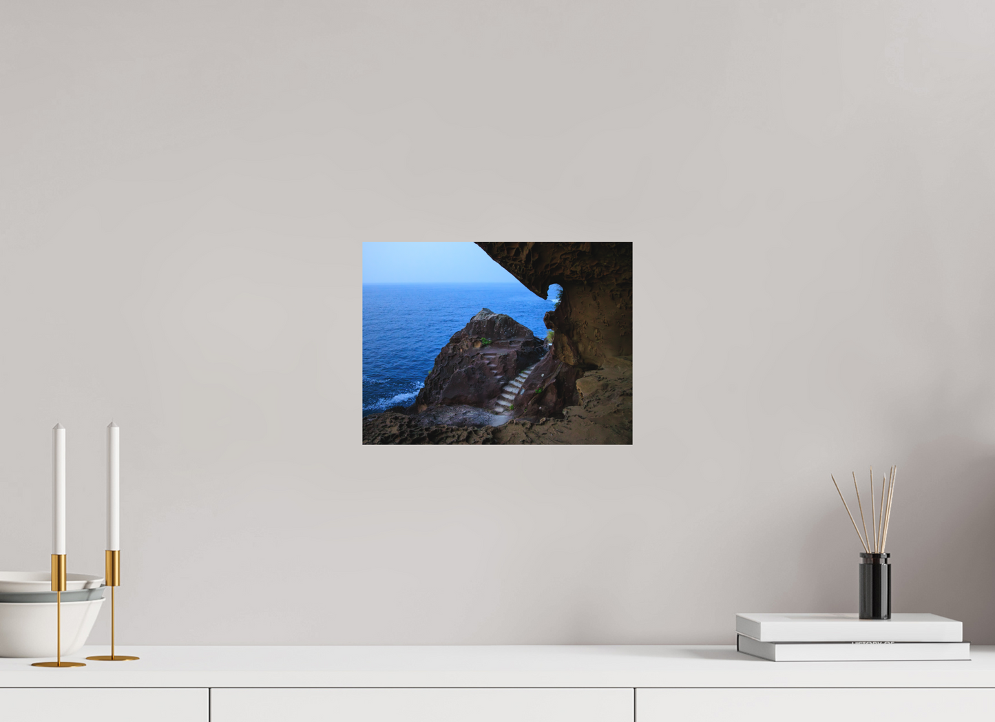 Dawn at Onigajo Cliffs