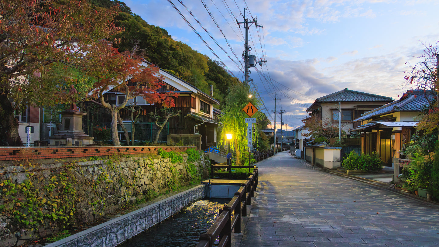 Seasonal Morning in Tatsuno